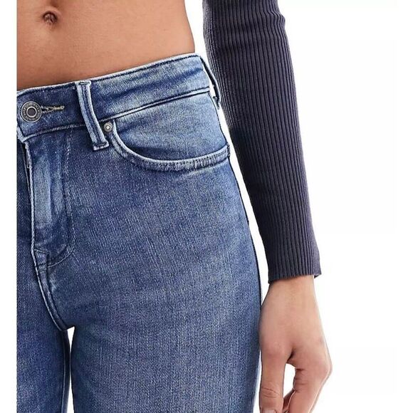 TOPMAN - 🎉HP🎉 NWT - L Size 28/32 Tapered Leg Skinny Jeans/Button-Fly Mid-Rise - Picture 13 of 15